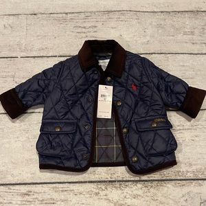 NWT Boys 6m Navy Ralph Lauren Coat Baby Jacket 6 months